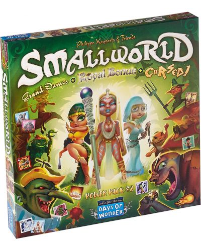 Επέκταση επιτραπέζιου παιχνιδιού Small World Race Collection: Cursed, Grand Dames & Royal Bonus - 1