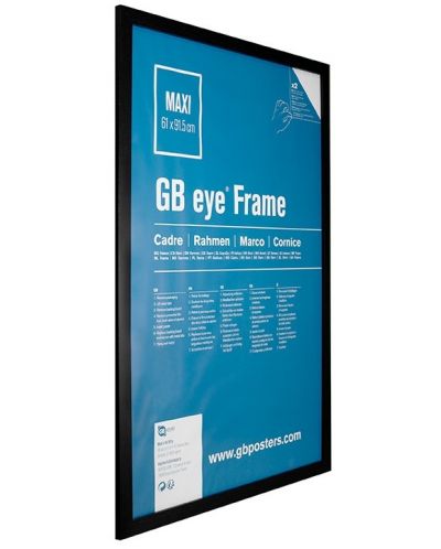Κορνίζα αφίσας GB eye - 61 х 91.5 cm, μαύρη - 2
