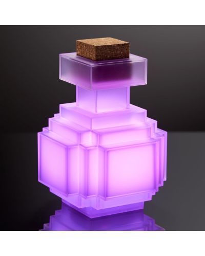 Ρέπλικα The Noble Collection Games: Minecraft - Illuminating Potion Bottle - 10