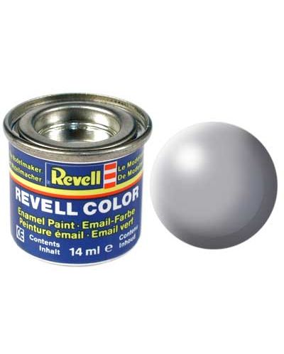 Βαφή σμάλτου για μοντέλα συναρμολόγησης  Revell - Silk Grey (32374) - 1