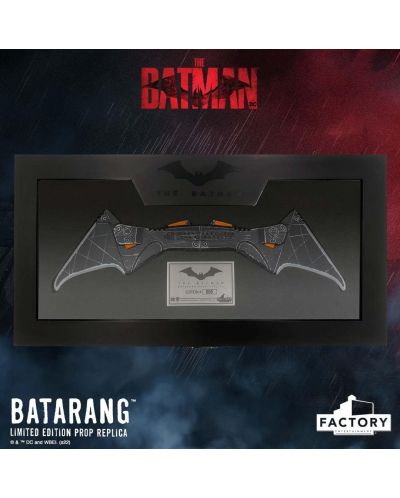Ρεπλίκα Factory DC Comics: Batman - Batarang (Limited Edition), 36 cm - 5