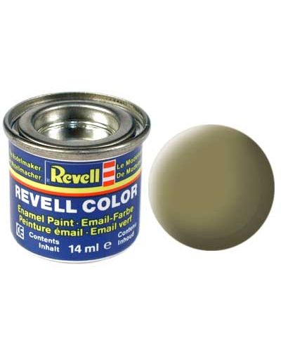 Βαφή σμάλτου για μοντέλα συναρμολόγησης  Revell - Κίτρινη ελιά, ματ   (32142) - 1