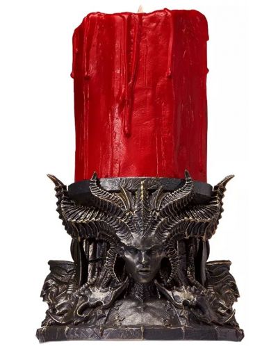 Ρέπλικα Blizzard Games: Diablo IV - Candle, 18 cm - 1