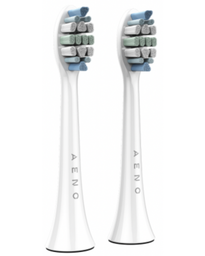Ανταλλακτικές κεφαλές οδοντόβουρτσας AENO - 2 τεμάχια, λευκό - 1