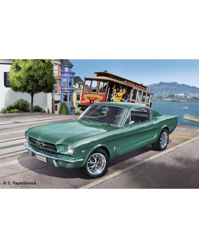 Συναρμολογημένο μοντέλο αυτοκινήτου Revell - 1965 Ford Mustang 2+2 Fastback (07065) - 2