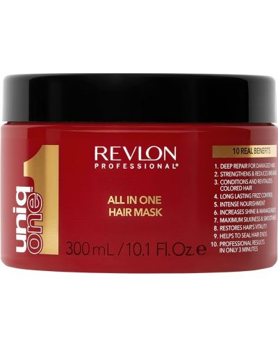 Revlon Professional Uniq One Επανορθωτική και ενυδατική μάσκα, 300 ml - 1