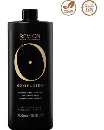 Revlon Professional Orofluido Conditioner για λαμπερά μαλλιά, 1000 ml - 2