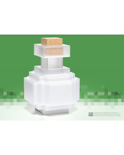 Ρέπλικα The Noble Collection Games: Minecraft - Illuminating Potion Bottle - 4