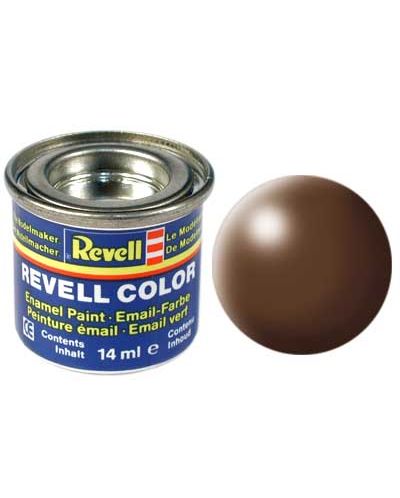 Βαφή σμάλτου για μοντέλα συναρμολόγησης  Revell - Silk brown (32381) - 1