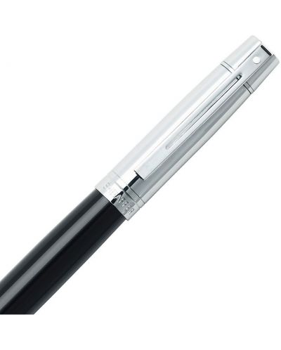 Στυλό  Sheaffer - 300, μαύρο με ασημί - 2