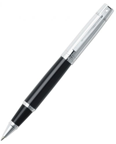 Στυλό  Sheaffer - 300, μαύρο με ασημί - 1