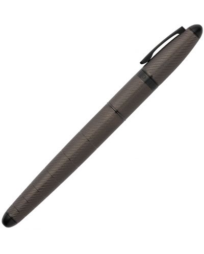 Στυλό Hugo Boss Oval - Σκούρο γκρι - 2