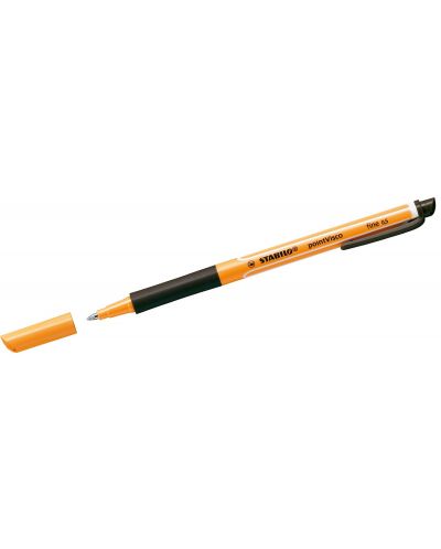 Στυλό Stabilo pointVisco  - με τζελ μελάνι,μαύρο - 1