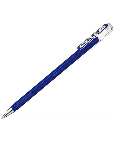 Στυλό Pentel Mattehop - Μπλε, 1,0 χλστ - 1