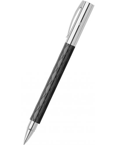 Στυλό  Faber-Castell Ambition - Rhombus, μαύρο - 1