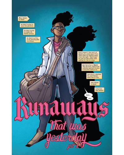 Runaways by Rainbow Rowell and Kris Anka, Vol. 3: That Was Yesterday - 2