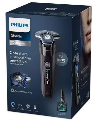 Ξυριστική μηχανή Philips - S7886/58,3 κεφαλές, μαύρο - 3