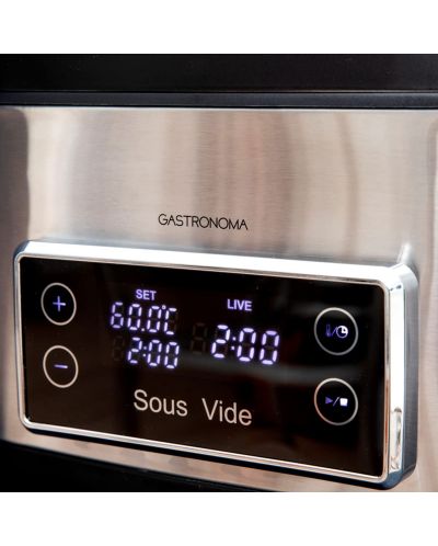 Συσκευή αργού μαγείρεμα Gastronoma - 18310011, 700W, 7.6 l, γκρι/μαύρο - 3