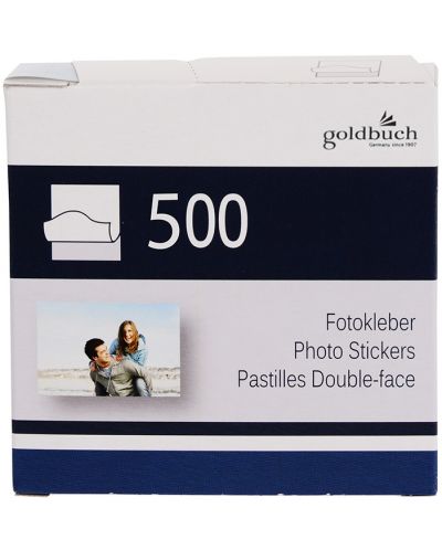 Αυτοκόλλητα  φωτογραφιών  Goldbuch - 500 τεμάχια, 9 x 9 cm - 1