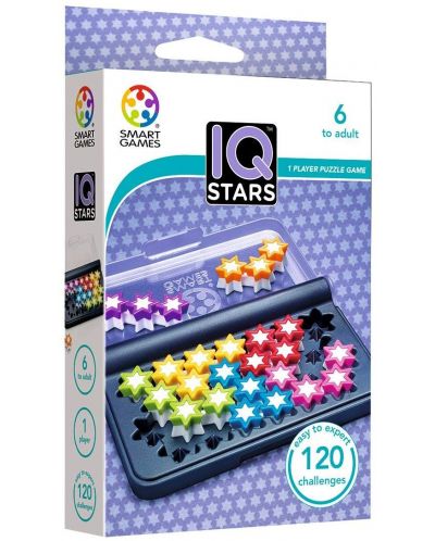 Παιδικό παιχνίδι λογικής Smart Games Pocket IQ - IQ Αστέρια - 1