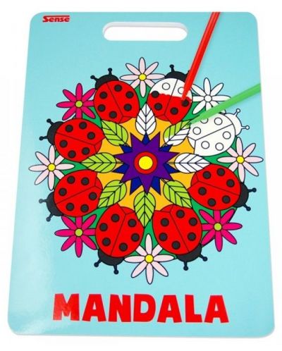 Τετράδιο για χρωματισμό Sense - Mandala - 1