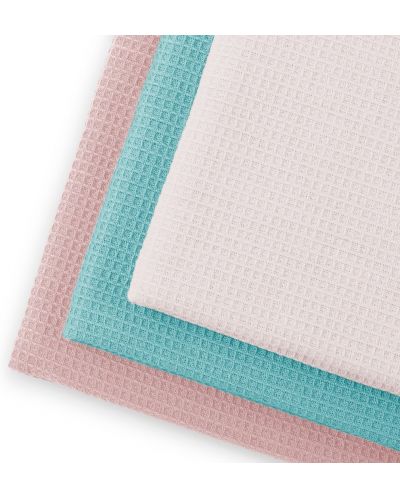 Σετ 9 πετσέτες κουζίνας AmeliaHome - Letyy, 50 x 70 cm, ροζ/λευκό/μπλε - 2