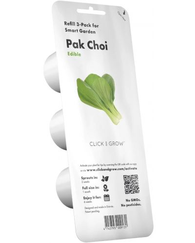 Σπόροι Click and Grow - Μποκ Πακ Τσόι,3 ανταλλακτικά - 1