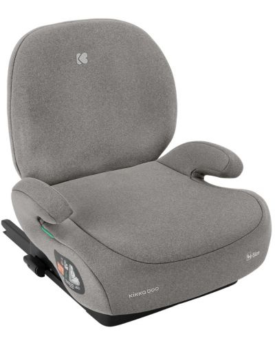 Κάθισμα αυτοκινήτου KikkaBoo - i-Boost, i-Size, IsoFix, 125-150 cm, Light Grey - 1