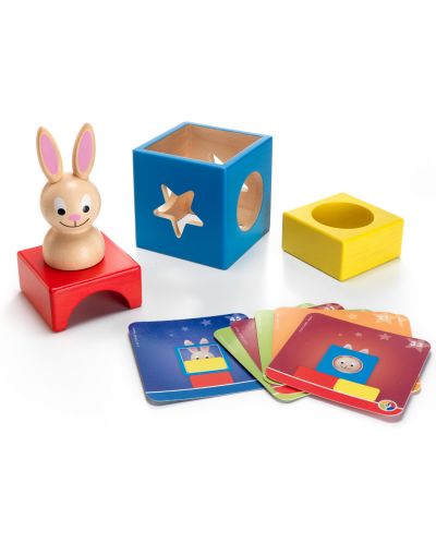 Παιδικό παιχνίδι λογικής Smart Games Preschool Wood - Bunny Boo - 3