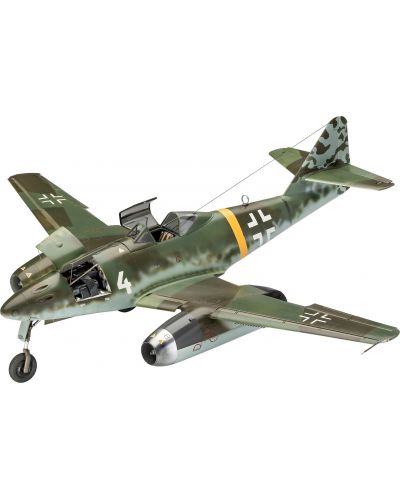 Συναρμολογημένο μοντέλο Revell Στρατιωτικό: Αεροσκάφος - Messerschmitt Me262 A-1/A-2 - 1
