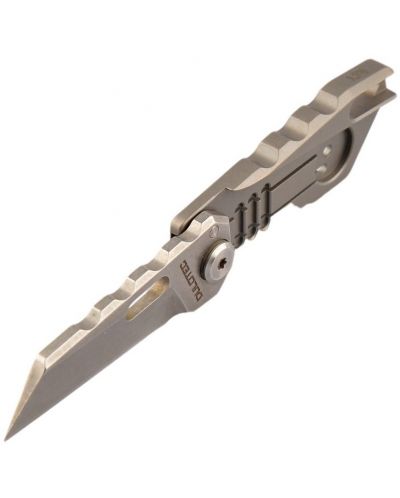 Πτυσσόμενο μαχαίρι τιτανίου Dulotec - K906, γκρί - 1