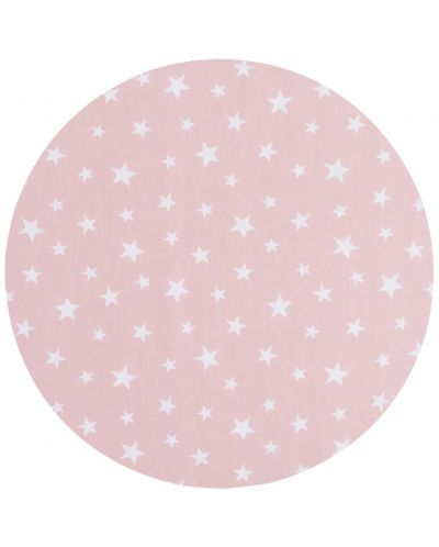 Πτυσσόμενο στρώμα Chipolino, 60 x 120 x 6 cm, πούδρα με αστέρια - 4