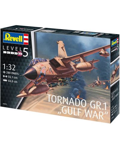 Συναρμολογημένο μοντέλο Revell Στρατιωτικό: Αεροσκάφος - Tornado GR.1 Raf - 2