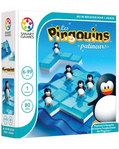 Παιδικό παιχνίδι λογικής Smart Games Originals Kids Adults - Πιγκουίνοι στον πάγο - 1