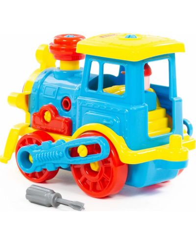 Συναρμολογούμενο παιχνίδι Polesie Toys - Τρένο - 2