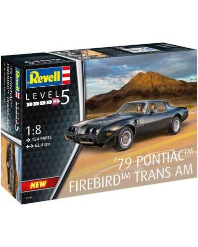 Συναρμολογημένο μοντέλο  Revell - Σύγχρονο: Αυτοκίνητα - Pontiac Firebird - 6