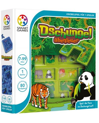 Παιδικό παιχνίδι λογικής Smart Games Originals Kids Adults - Κρύψου και βρες στη ζούγκλα - 1
