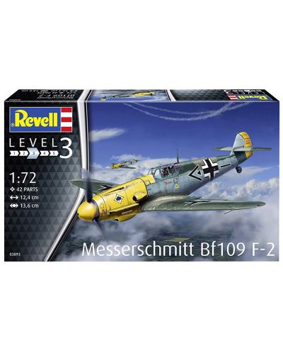Συναρμολογημένο μοντέλο Revell Στρατιωτικό: Αεροσκάφος - Messerschmitt Bf109 - 2