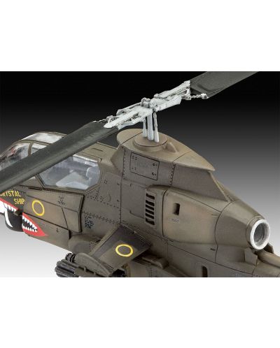 Συναρμολογημένο μοντέλο Revell Στρατιωτικά: Ελικόπτερα - Bell AH-1G Cobra (1:72) - 3