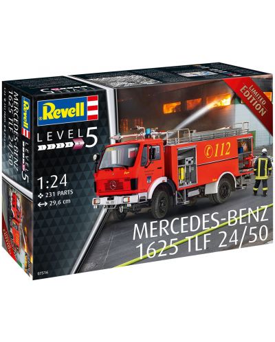 Συναρμολογημένο μοντέλο Revell Μοντέρνο: Φορτηγά - Πυροσβεστικό όχημα Mercedes Benz 1625 - 5