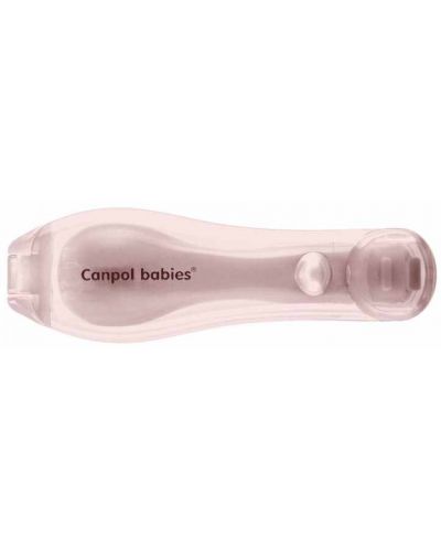 Πτυσσόμενο κουτάλι ταξιδιού Canpol babies - Ροζ - 5