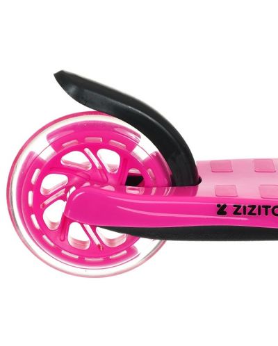Πτυσσόμενο σκούτερ με φωτισμό Zizito - Zardy,ροζ - 2