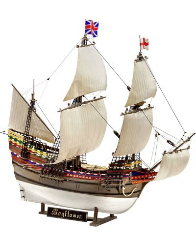 Συναρμολογημένο μοντέλο Revell Antique: Ships - Sailing Ship Mayflower (400th Anniversary Edition) - 1