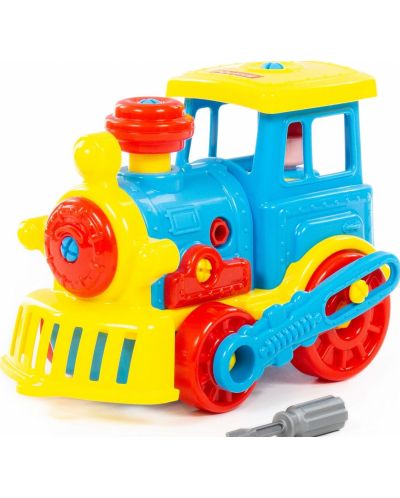 Συναρμολογούμενο παιχνίδι Polesie Toys - Τρένο - 3