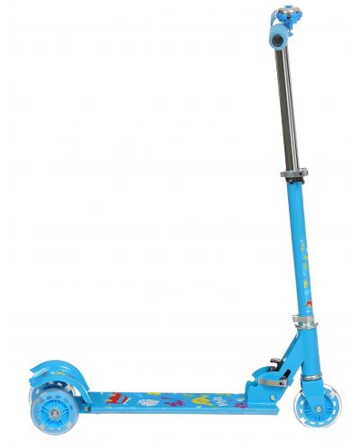 Πτυσσόμενο παιδικό scooter  Zizito - Bunny,μπλε - 3
