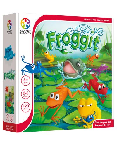 Παιδικό επιτραπέζιο παιχνίδι Smart Games - Froggit - 1