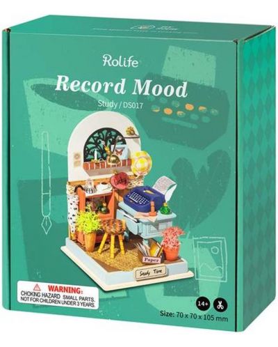 Συναρμολογημένο μοντέλο Robo Time - Record Mood (Study) - 3