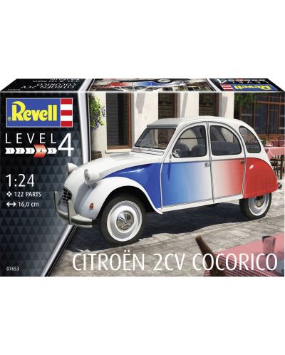 Συναρμολογημένο μοντέλο  Revell - Μοντέρνο: Αυτοκίνητα - Citroen 2CV COCORICO - 2