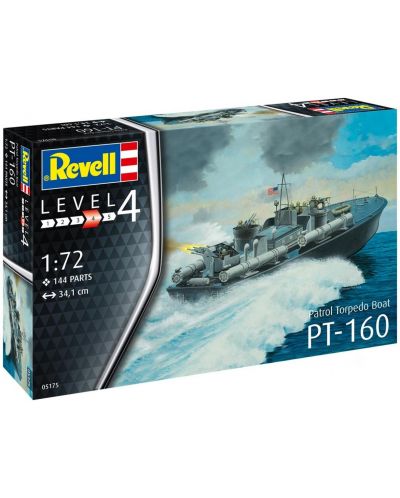 Συναρμολογημένο μοντέλο Revell Στρατιωτικό: Πλοία - US Torpedo Boat PT-160 - 6