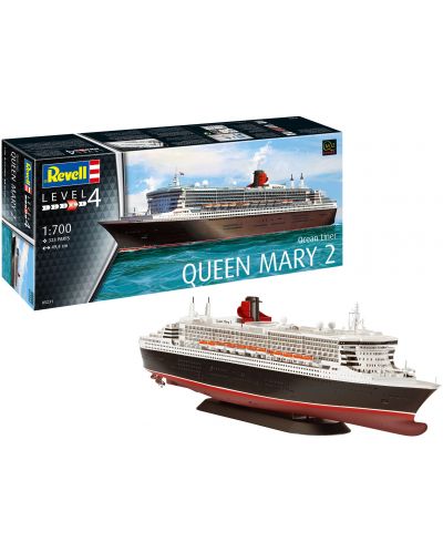 Μοντέλο για συναρμολόγηση Revell Liner Queen Mary 2 (1:700) - 6